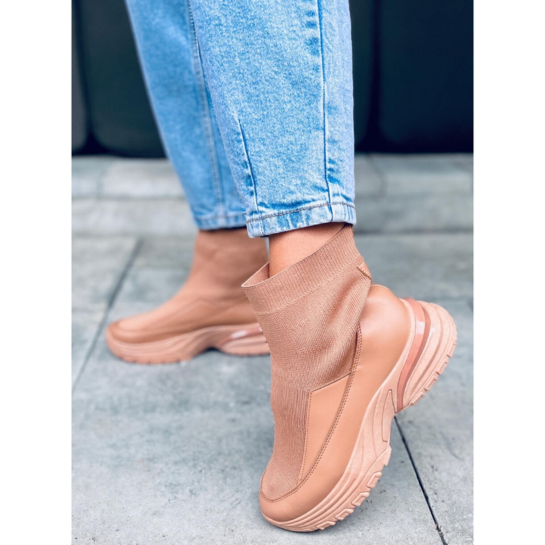 PA1 Goko Camel socks socks beige 1