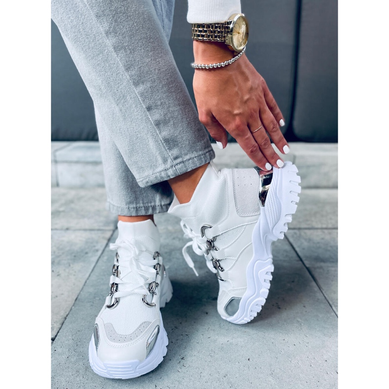 PA1 Tergo White high-top trainers 1