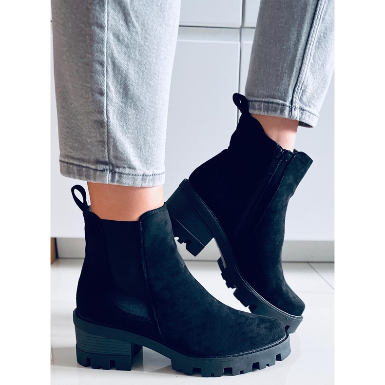 Ragga Black high-heeled ankle boots 1 Ragga Black high-heeled ankle boots 1