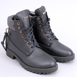 Glenn D.GREY padlock boots 1