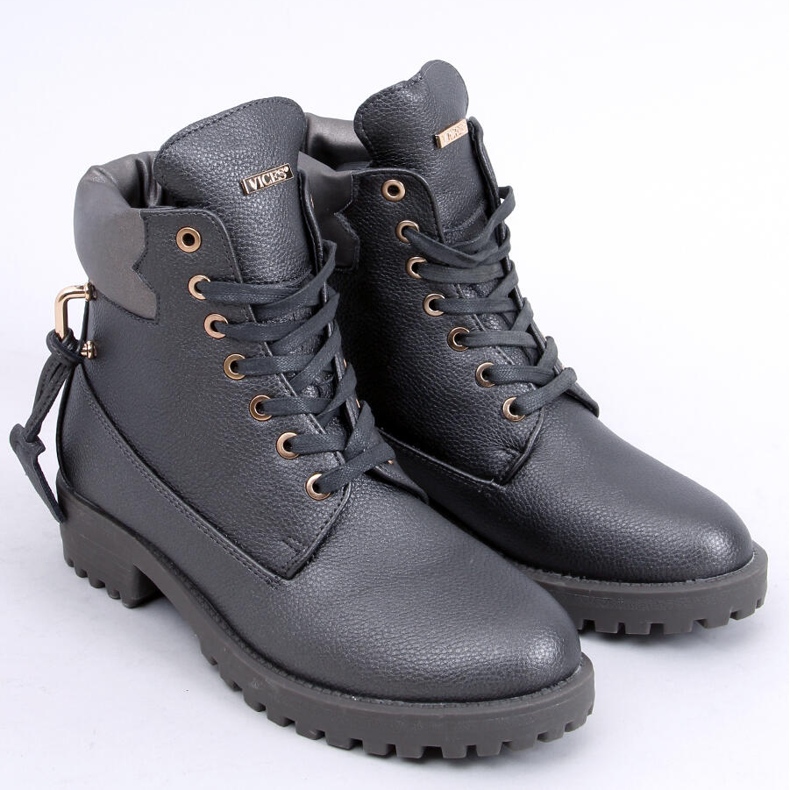 Glenn D.GREY padlock boots 1