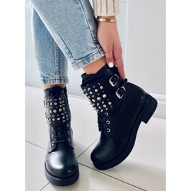 PA1 Boots with Ziku Black studs 1