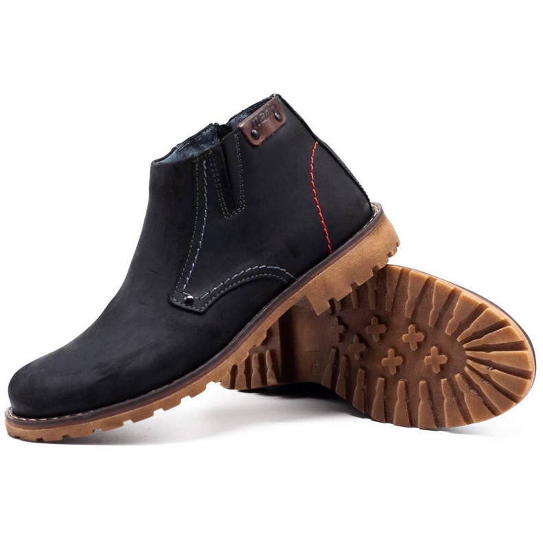 Olivier Men's boots 815 black leather shoes 2 Olivier Men's boots 815 black leather shoes 2