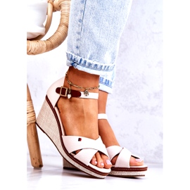 PS1 Women's Wedge Sandals Beige Veenus brown 2 PS1 Women's Wedge Sandals Beige Veenus brown 2