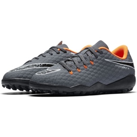 Nike Hypervenom PhantomX 3 football shoe grey shades of gray 1