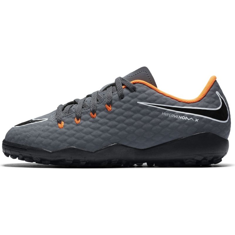Nike Hypervenom PhantomX 3 football shoe grey shades of gray 2
