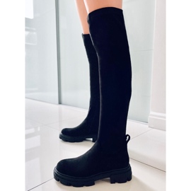 PA1 Wanted Black suede boots 1 PA1 Wanted Black suede boots 1