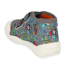 Befado orange children's shoes 212P079 grey multicolored 2