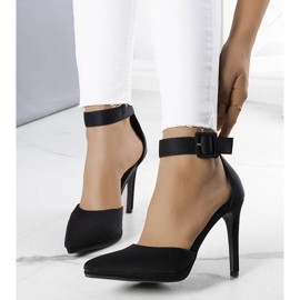 PA1 Black elegant Gerardo high heels 1