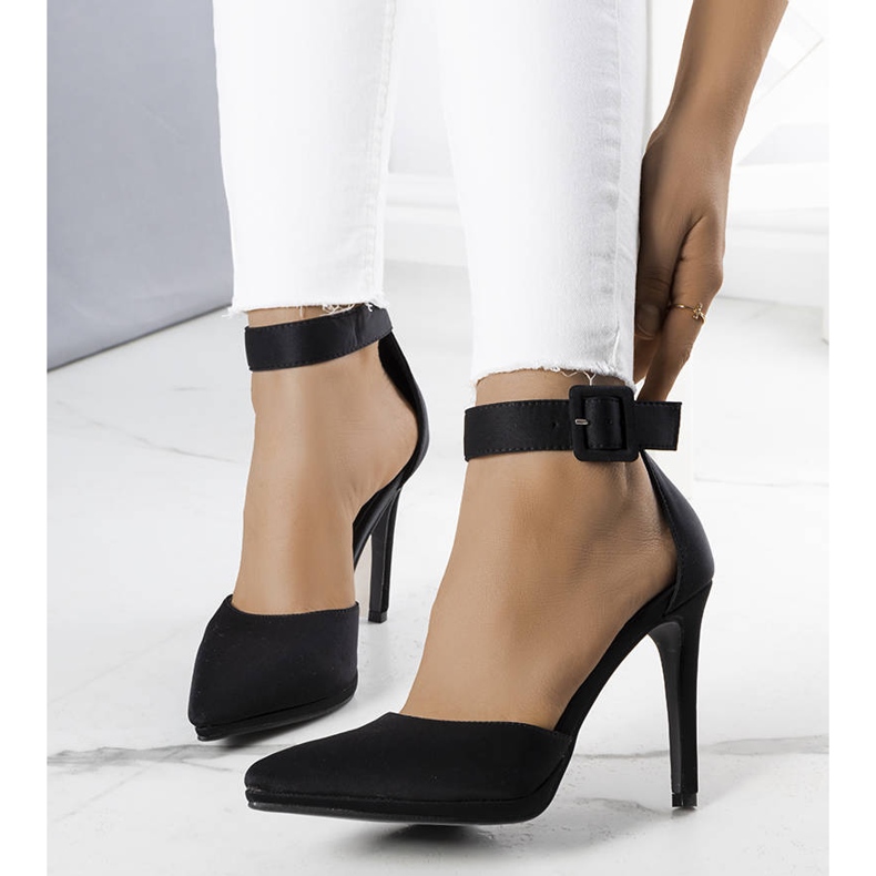 PA1 Black elegant Gerardo high heels 1