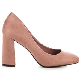 Seastar Suede Pumps pink 1