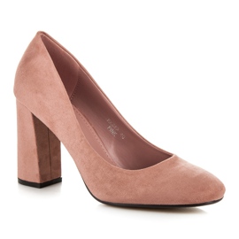Seastar Suede Pumps pink 2