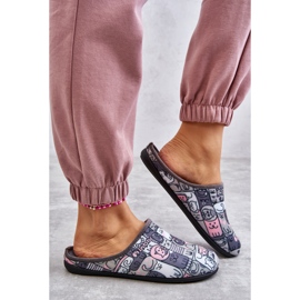 BEFADO S.A. Slippers Befado Kotki 155D208 Gray grey 2