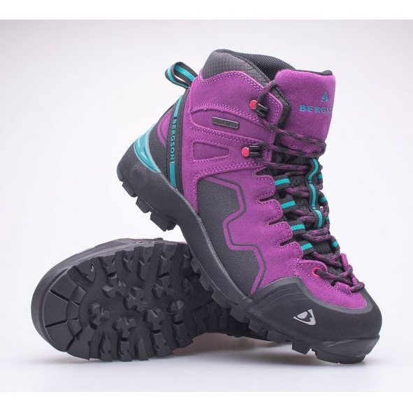 Shoes Bergson Nyika Purple High Stx W BRG00026 violet 1