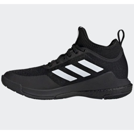Volleyball shoes adidas CrazyFlight Mid W HQ3490 black black 1