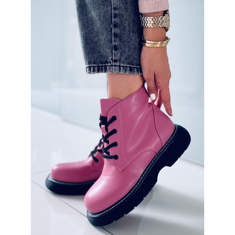 BM Gaia Pink martensiaki boots 1