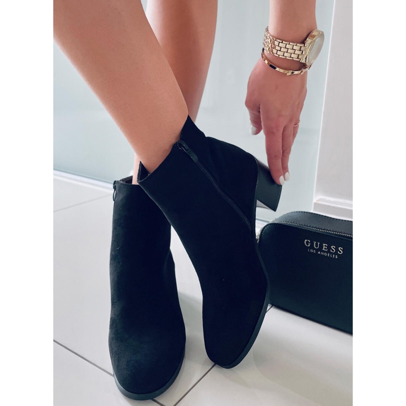 BM Classic suede boots Natina Black 1