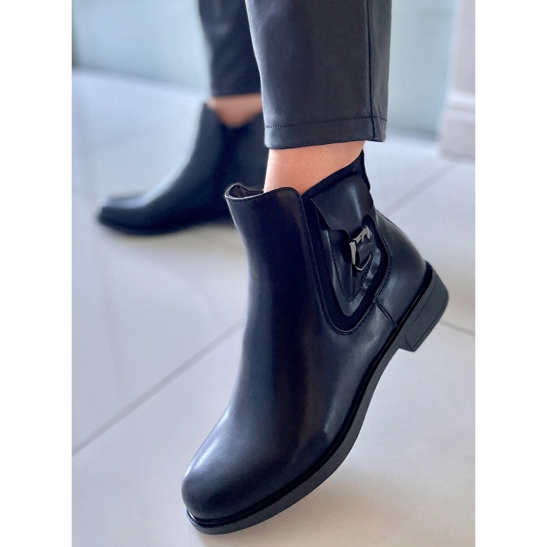 BM Boone Black women's Chelsea boots 2