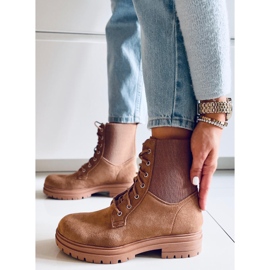 BM Lace-up boots Vecna ​​Khaki brown 1