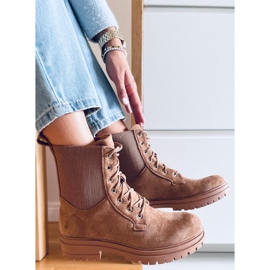 BM Lace-up boots Vecna ​​Khaki brown 2