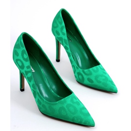 BM Telisha Green women's high heels 2 BM Telisha Green women's high heels 2