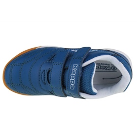 Kappa Kickoff K Jr 260509K-6910 shoes blue 2 Kappa Kickoff K Jr 260509K-6910 shoes blue 2