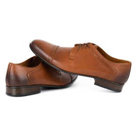Olivier Men's formal leather shoes A34 Kb brown 3 Olivier Men's formal leather shoes A34 Kb brown 3