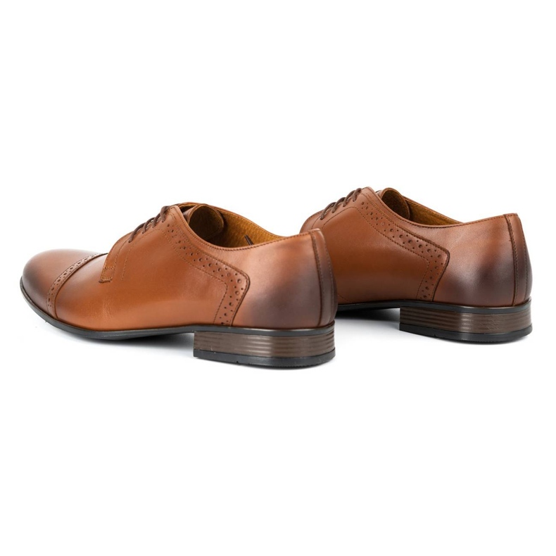 Olivier Men's formal leather shoes A34 Kb brown 4 Olivier Men's formal leather shoes A34 Kb brown 4