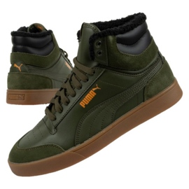 Puma Shuffle Mid 387609 02 Winter Shoes green 1