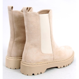 BM Kiely Beige high boots 2