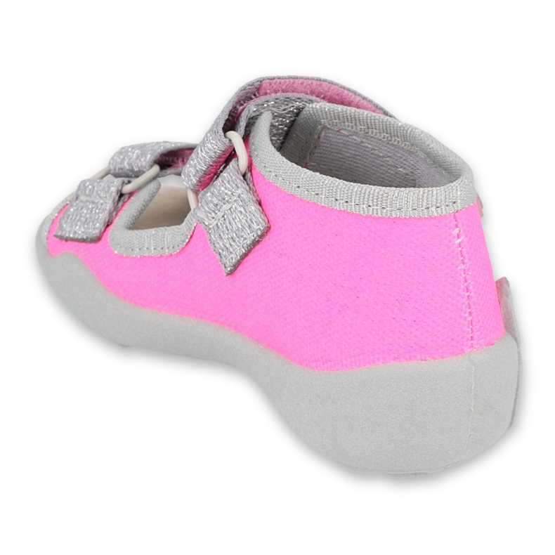 Befado children's shoes 342P032 pink silver grey 2