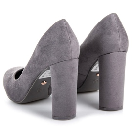 Seastar Suede Pumps grey 2