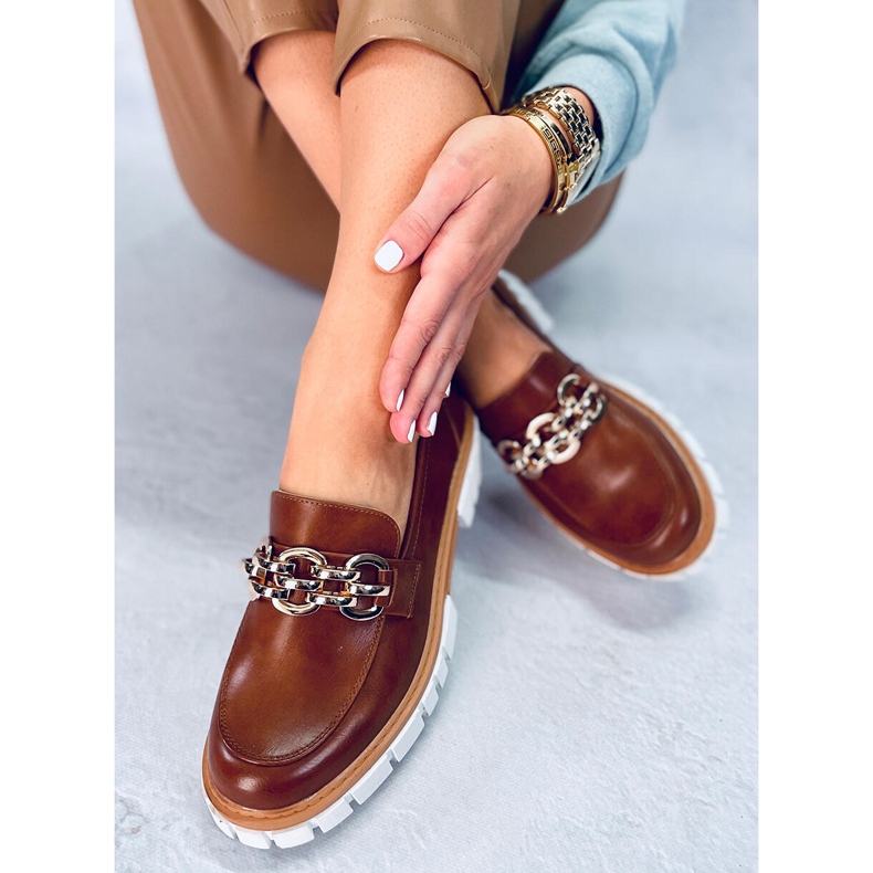 BM Platform loafers from Catz Camel brown 2