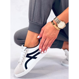 BM Women's Wilson White sneakers grey 2