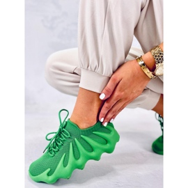 BM Eaton Green sock trainers 1