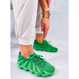 BM Eaton Green sock trainers 2