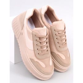BM Kirby Khaki platform sneakers beige 1