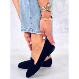 BM Class Black suede loafers 1