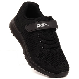 NEWS light black children's sports shoes 1 NEWS light black children's sports shoes 1