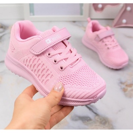 Light pink girl's sports shoes NEWS 1