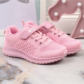 Light pink girl's sports shoes NEWS 2