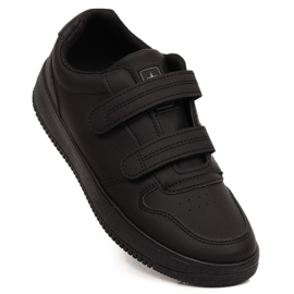 Velcro black sports shoes NEWS 1 Velcro black sports shoes NEWS 1