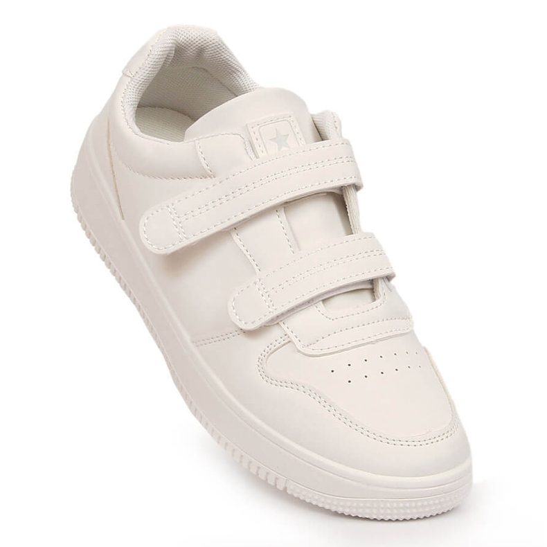 Velcro white sports shoes NEWS 1