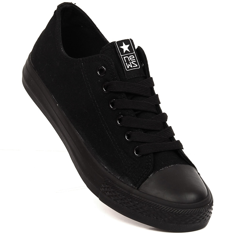 Black low-top sneakers NEWS 1 Black low-top sneakers NEWS 1