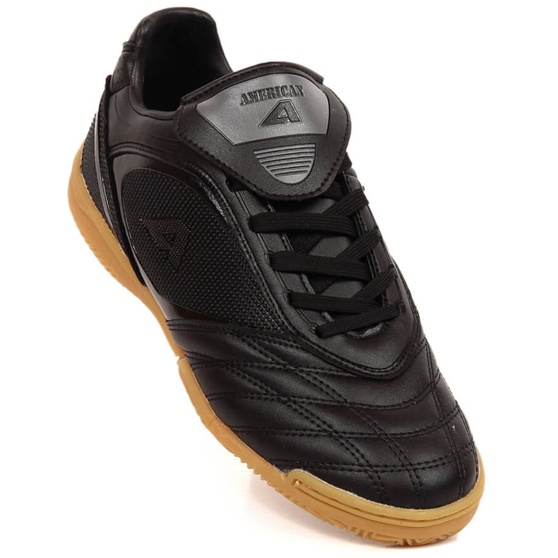 Black American Club 52/23 men's indoor sports shoes 1