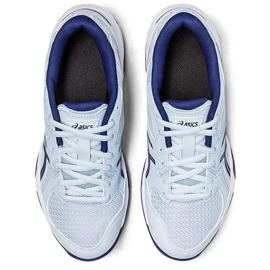 Asics Gel-Rocket 10 W 1072A056 406 volleyball shoes multicolored blue 1