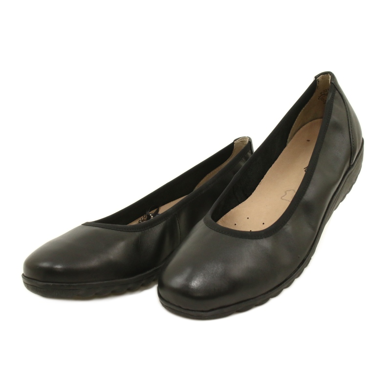 Ballet flats Caprice 9-22161-20 022, width adjustable black 3