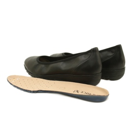 Ballet flats Caprice 9-22161-20 022, width adjustable black 7