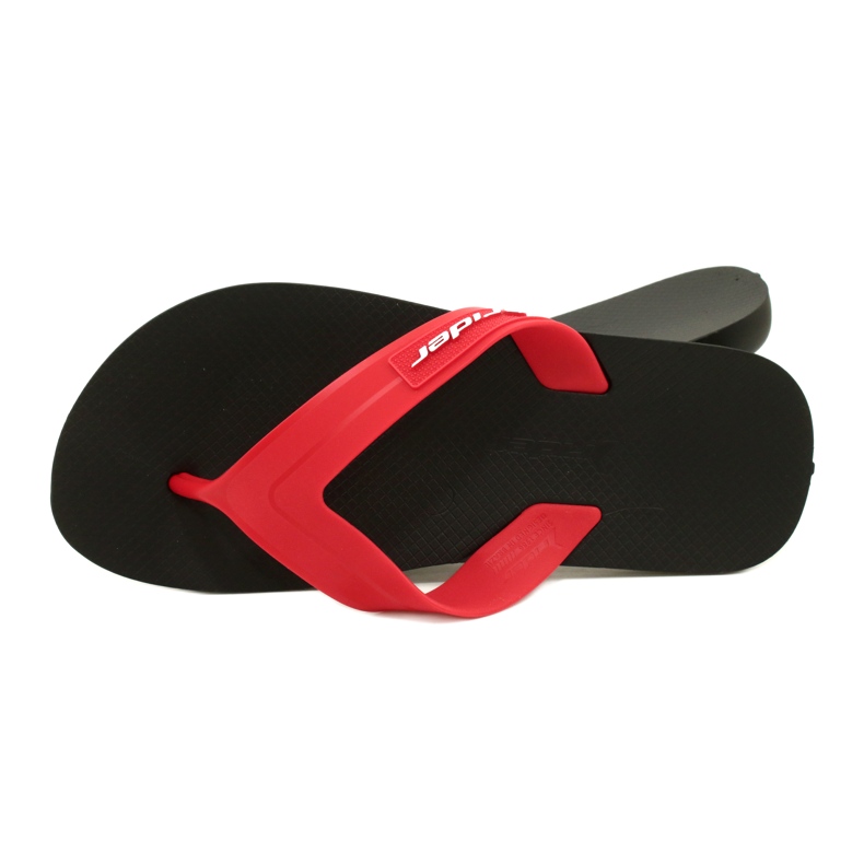 Rider 12120 AF985 men's flip-flops, red black 4