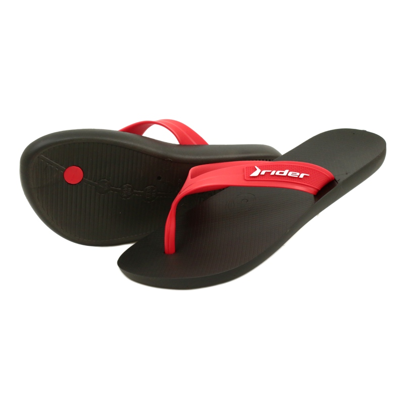 Rider 12120 AF985 men's flip-flops, red black 3